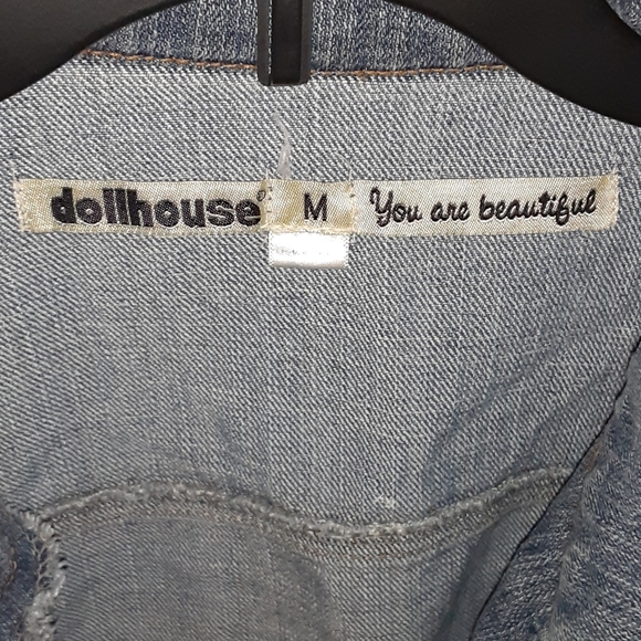 Cropped jean jacket - Picture 2 of 3